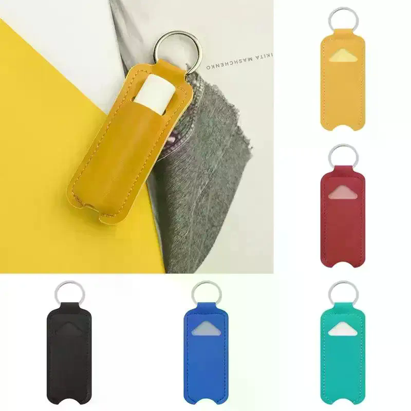 Key Holder Leather Pouch - Portachiavi in Pelle PU per Balsamo