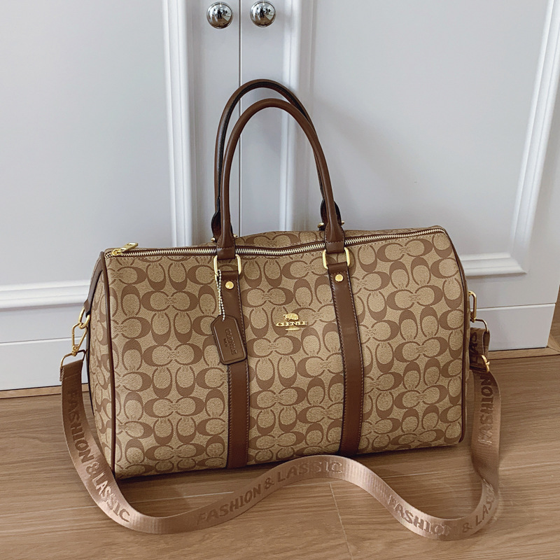 Weekender Bag Duffle - Borsa da viaggio in tela con