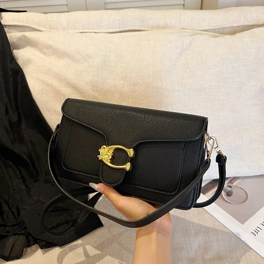 Luxury Bags Logo - Nuova borsa a tracolla marrone alla
