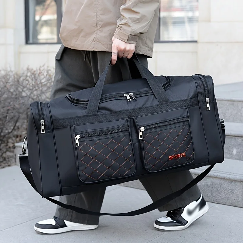 Weekender Bag Duffle - Borsone da viaggio di grande capacità,