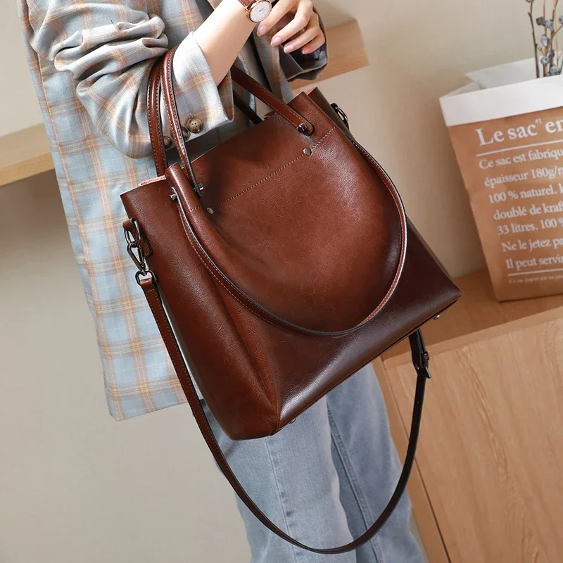 Borsa Tote in Vera Pelle per D - Xl Luxury Bags recensione e prezzo