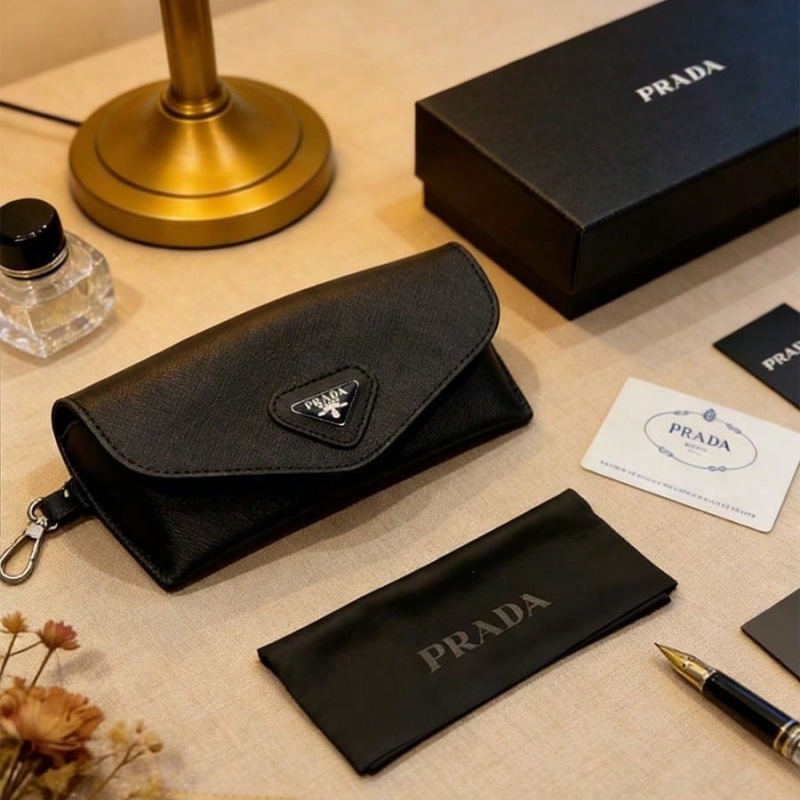 Custodia per Occhiali Prada in - Luxury Bags Logo recensione e prezzo