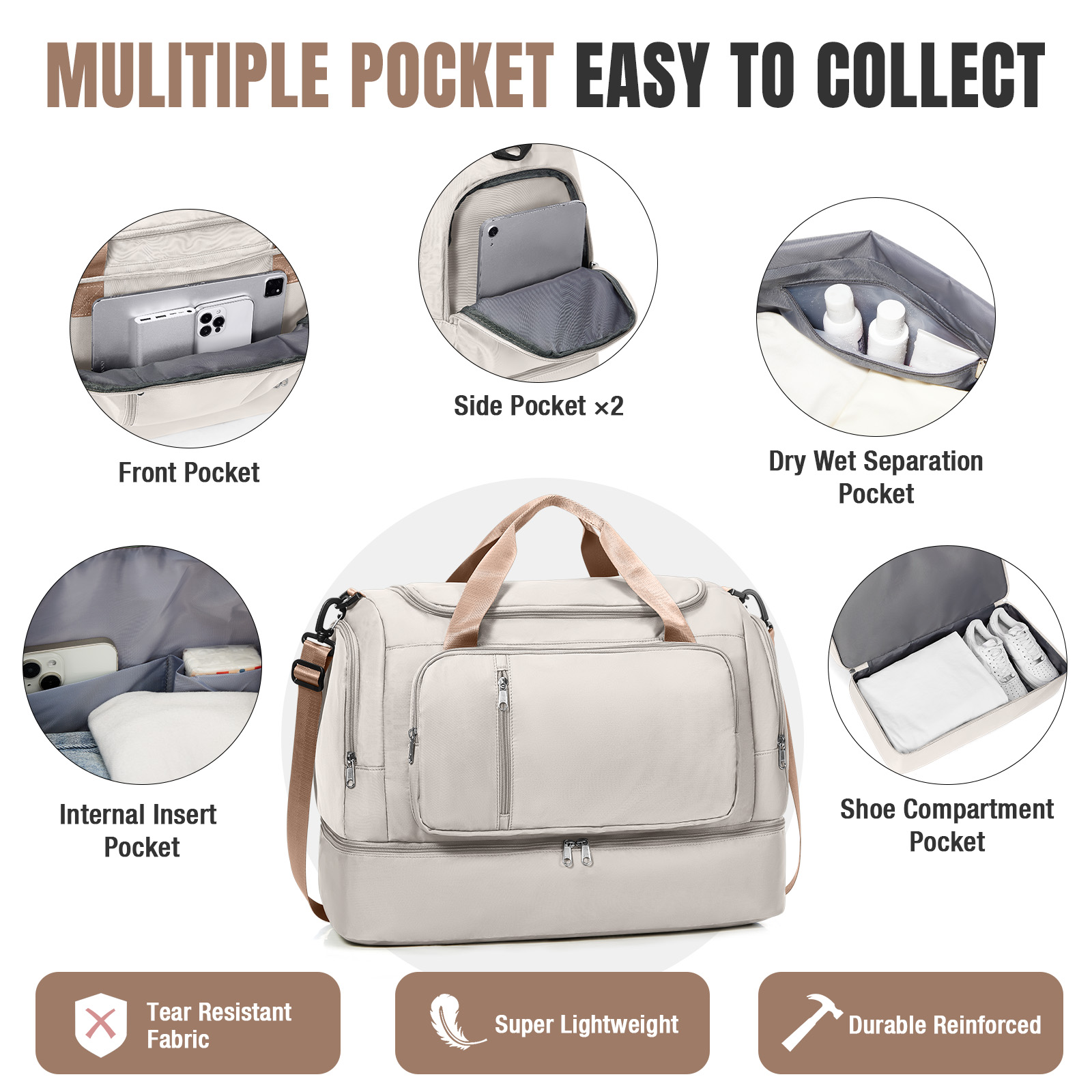 Borse da viaggio per oggetti p - Weekender Bag Duffle recensione e prezzo