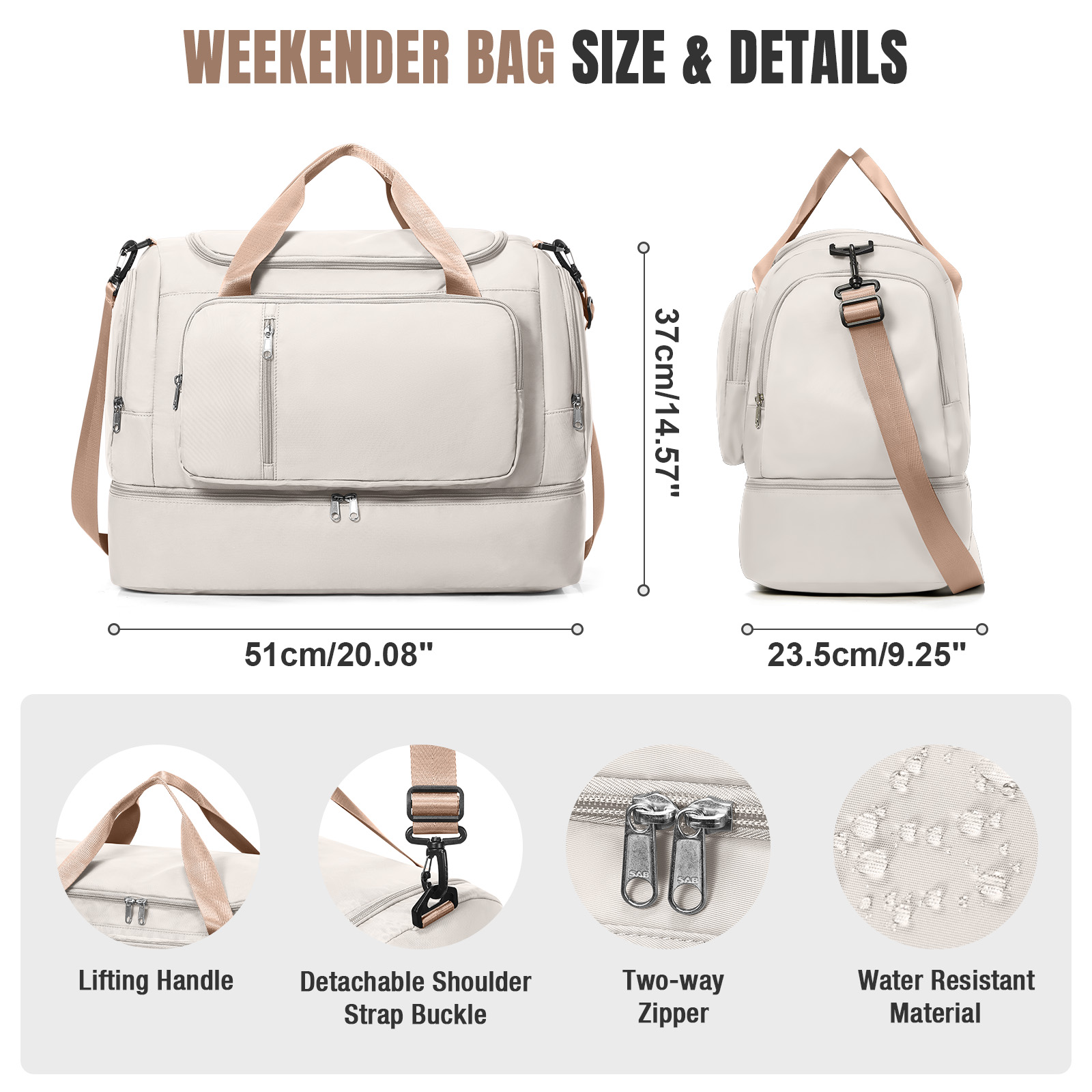 Borse da viaggio per oggetti p - Weekender Bag Duffle recensione e prezzo