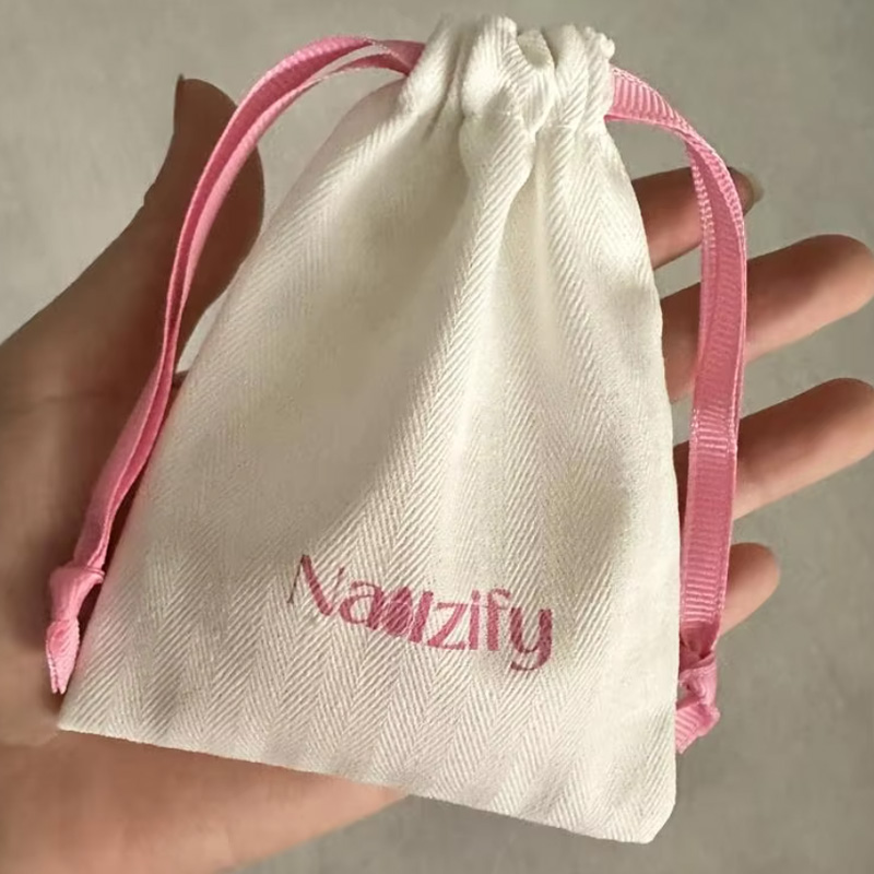 Borsa con coulisse in tela a s - Luxury Bags Logo recensione e prezzo
