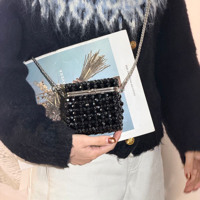Pochette vintage con perline n - Luxury Bags Sales recensione e prezzo