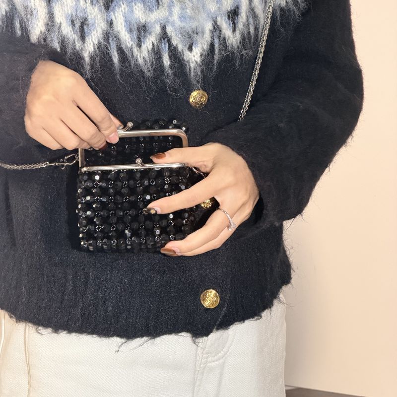 Pochette vintage con perline n - Luxury Bags Sales recensione e prezzo