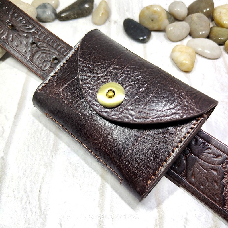 Blongk Mini marsupio sottile c - Key Holder Leather Pouch recensione e prezzo
