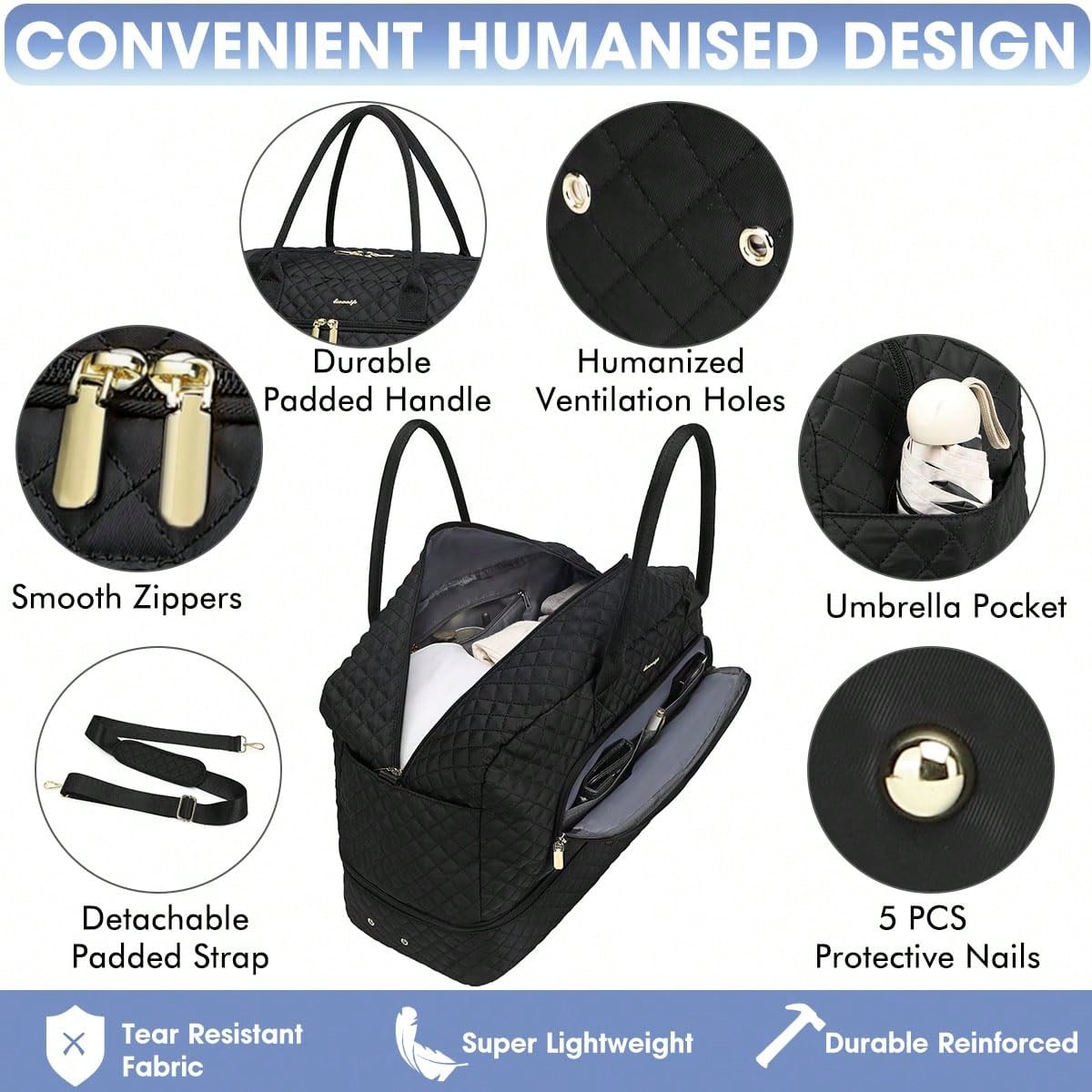 Borsa da Viaggio Grande per Do - Weekender Bag Duffle recensione e prezzo